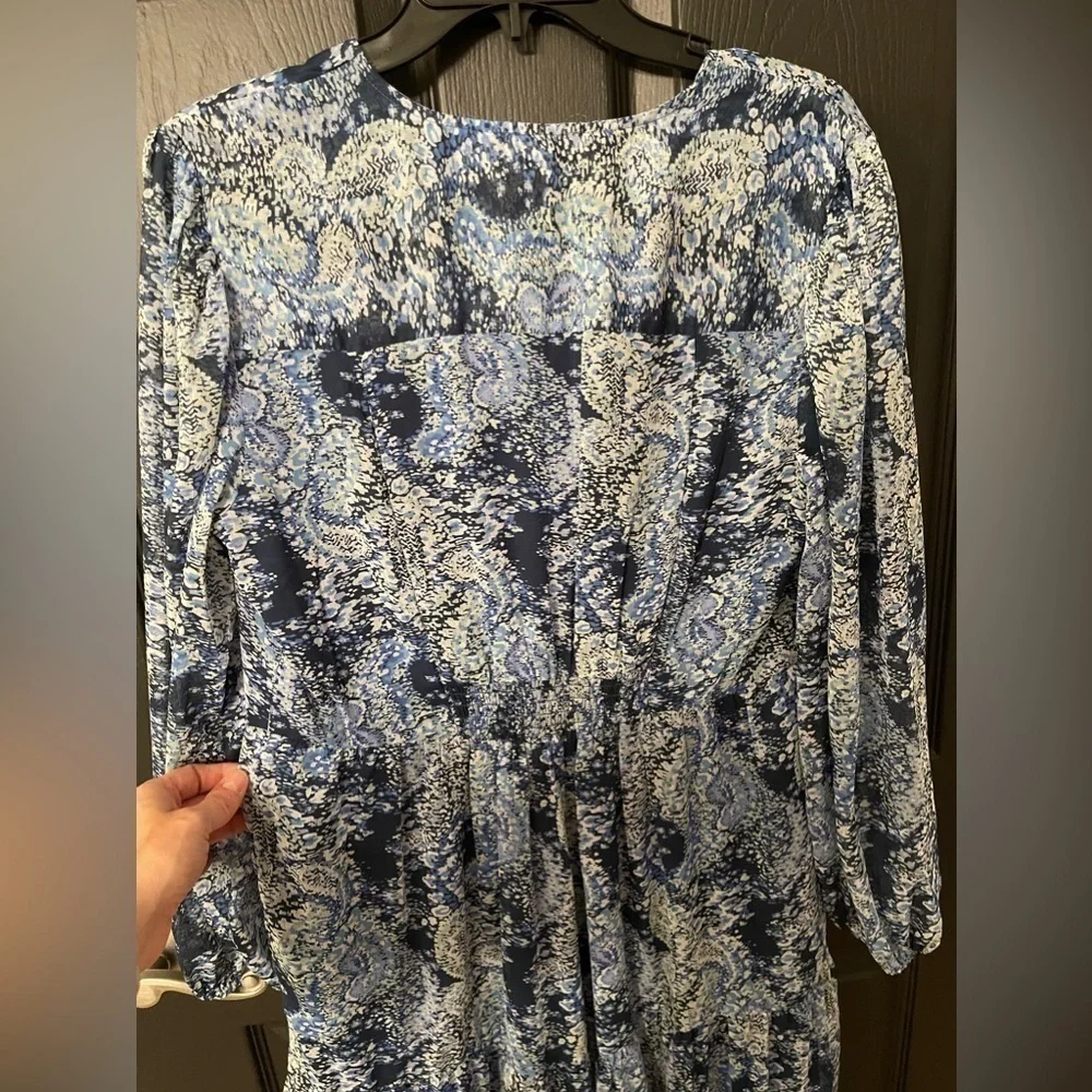 Joie Paisley Tiered Maxie Dress SZ Medium - Picture 5 of 8